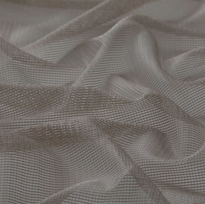 Mecca Wide Width Metallic Curtain Fabric - 6 Colours