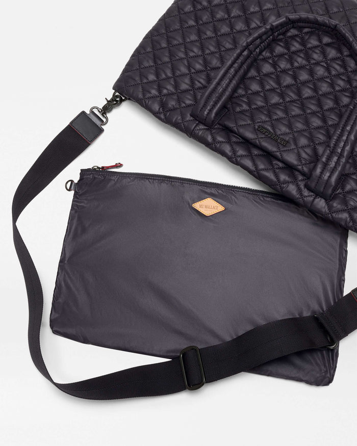 Medium Metro Tote Deluxe - Black
