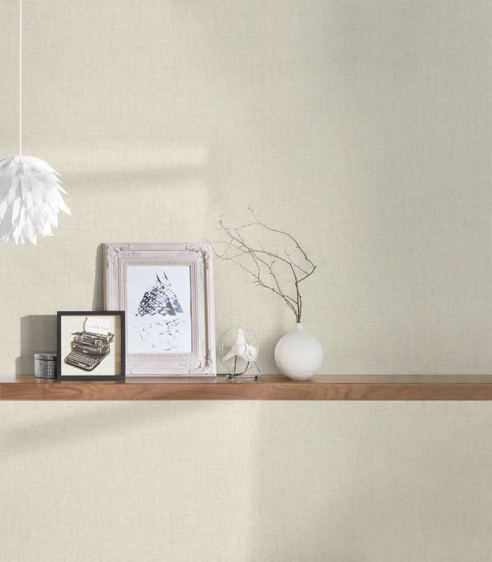 Medusa Linen Coordinate Wallpaper - Cream - Versace 4