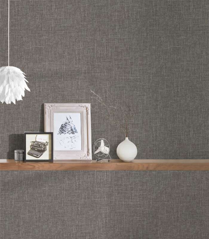 Medusa Linen Coordinate Wallpaper - Grey - Versace 4