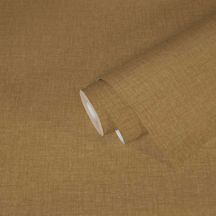 Medusa Linen Coordinate Wallpaper - Yellow - Versace 4