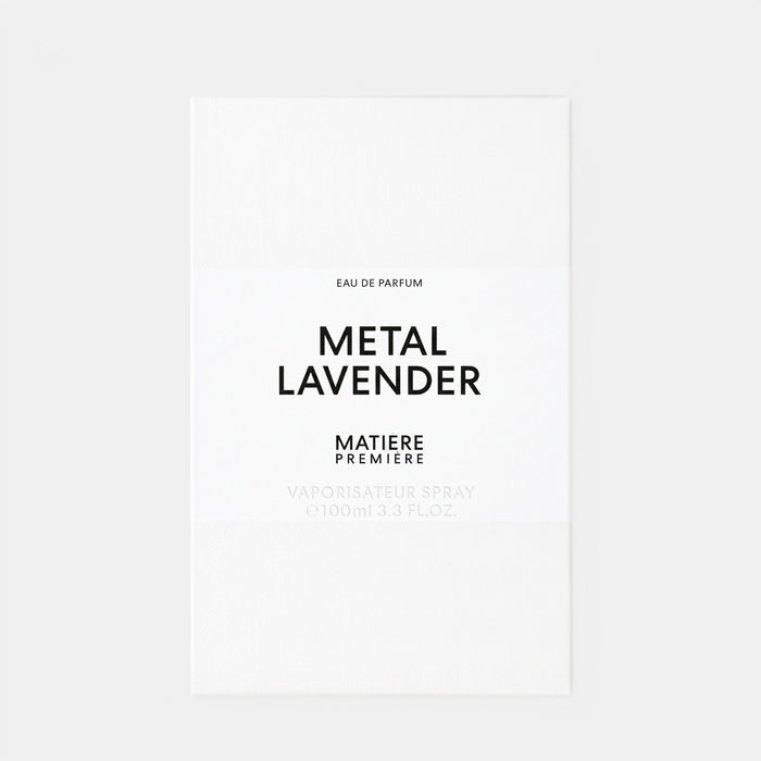 Shop Rescue Spa Metal Lavender eau de parfum 100ml white rectangular fragrance box