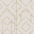 Metallic Graphics - Gold - Cream