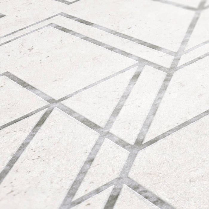 Metallic Graphics - Grey - White