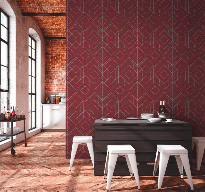 Metallic Graphics - Metallic Red