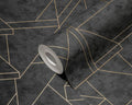 Metro Deco Lines (Metropolitan Stories 3 Collection) - Black/Gold