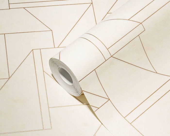 Metro Deco Lines (Metropolitan Stories 3 Collection) - Grey/Silver