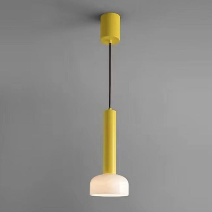 Minimalist Glass Colorful Pendants Modern Home Lighting