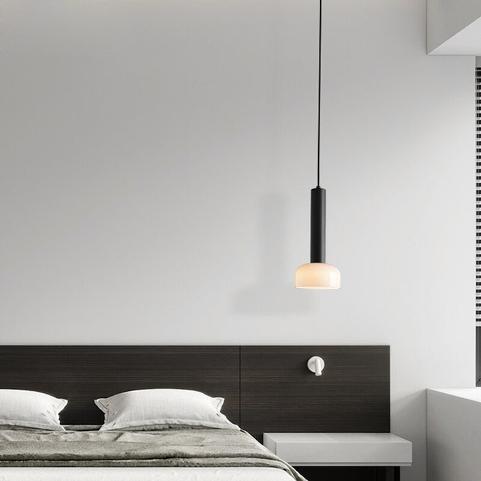 Minimalist Glass Colorful Pendants Modern Home Lighting