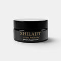 Cymbiotika Mineral Shilajit positioned upright with a white background. Mineral Shilajit may support overall health, healthy bodily functions, and brain function.