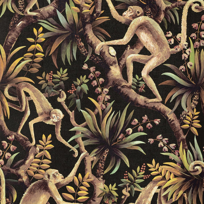 Monkey Business Wallpaper - Sepia