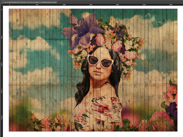 Havana Custom Size 2.3H x 3.15 wide