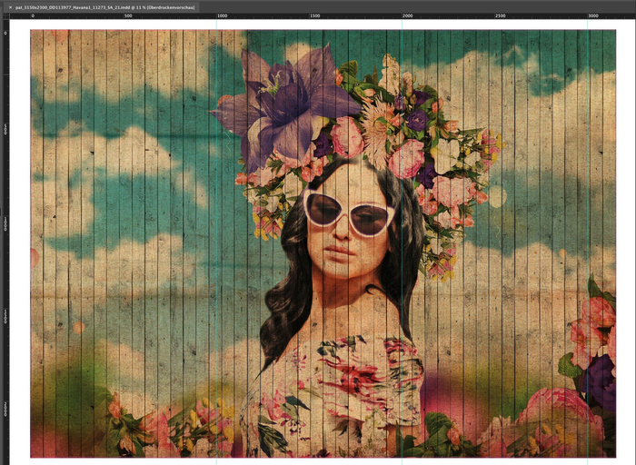 My Havana - Custom Sized Wallpaper Mural (per m2)