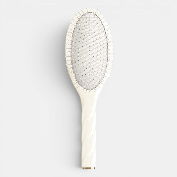 N.04 Large Miracle Detangling Scalp Brush by La bonne Brosse in white