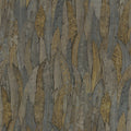 Neluwa Textured Leaves Wallpaper - Black