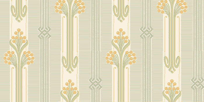 Nergarden Wallpaper - Green/Yellow