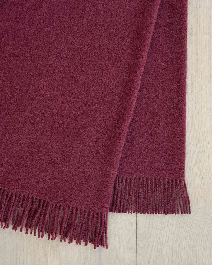 Nevis Lambswool Throw - 14 Colours