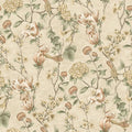 Nightingale - Floral Wallpaper - Cream