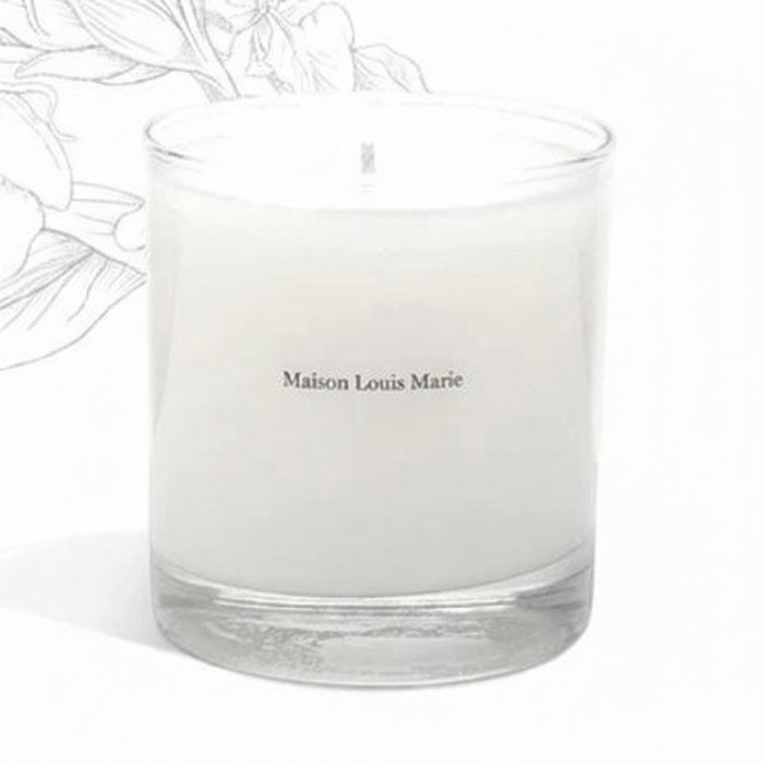 Shop Rescue Spa No. 12 - Bousval candle in a clear glass jar with a soy blend wax and cotton wick. Scent notes of orange, bergamot, cardamom, ginger, eucalyptus, oakmoss, woods, and musk.