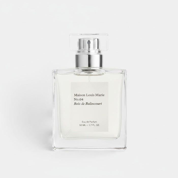 Shop Rescue Spa No.04 Bois de Balincourt Eau de Parfum, a unisex sandalwood and cedarwood fragrance with notes of vetiver, nutmeg, and cinnamon.