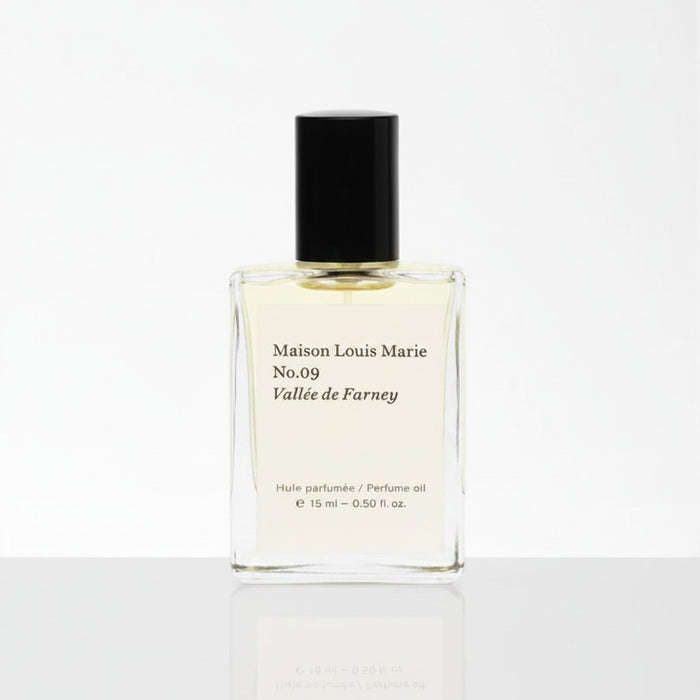 Shop Rescue Spa No.09 Vallee de Farney perfume oil with woody, mineral notes. 0.5 fl oz.