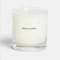 Maison Marie Scented Candle No. 10 Aboukir, candle is in a clear glass jar, pictured on a white background