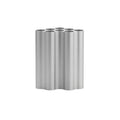 Nuage Vase - medium light silver