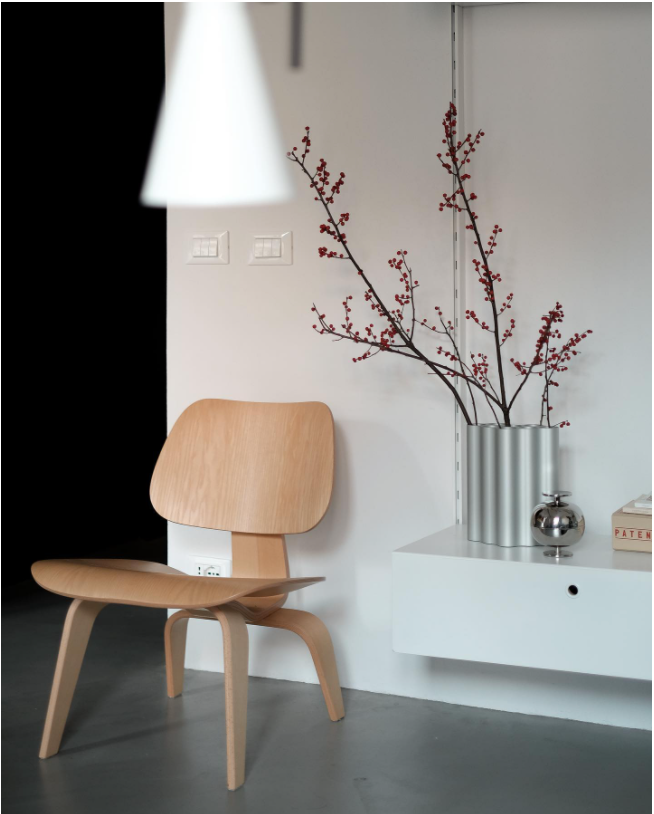 Nuage Vase - small light silver