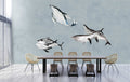 Oceans Five Mural - Custom Sized Wallpaper Mural (per m2)