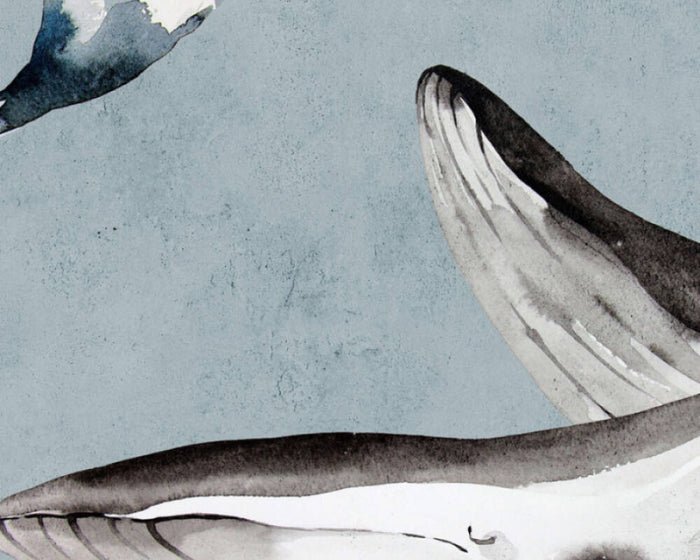 Oceans Five Mural - Custom Sized Wallpaper Mural (per m2)