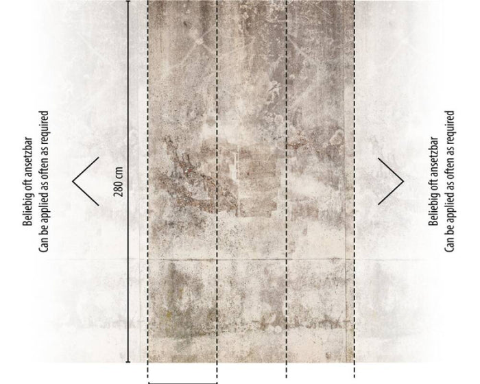 Old Brick Wall Mural