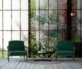 Orchard Window - Custom Sized Wallpaper Mural (per m2) - Orchard 2