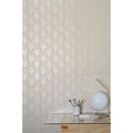 Orchid Scales Wallpaper - Cloudy White