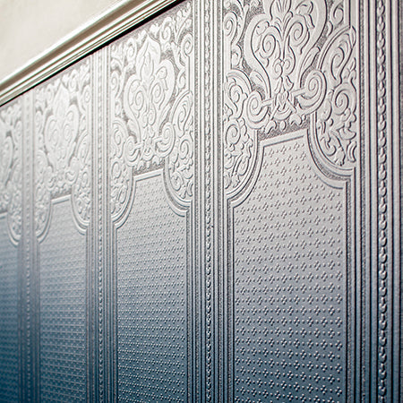 Oriental Dado Panel Wallpaper - Anaglypta - Paintable