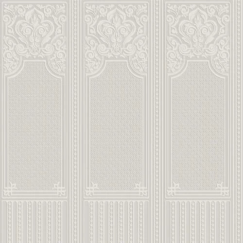 Oriental Dado Panel Wallpaper - Anaglypta - Paintable