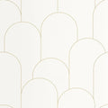 Ornament Wallpaper - Blanc dore