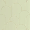 Ornament Wallpaper - Vert Amande Dore