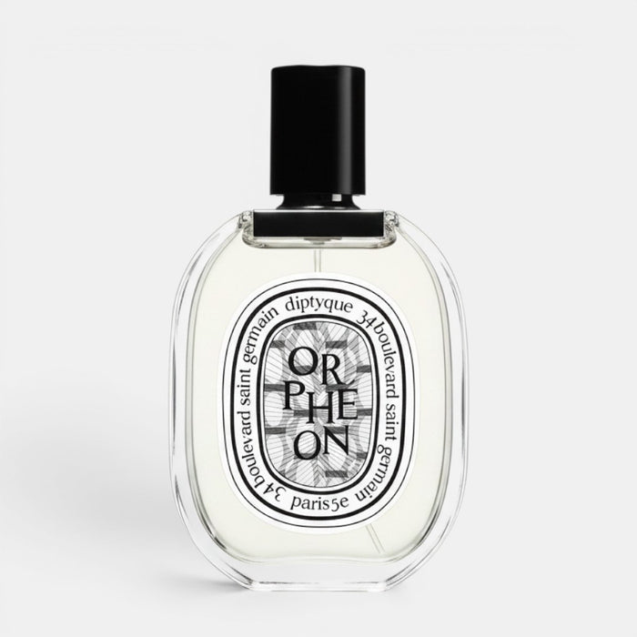 Shop Rescue Spa Orpheon Eau de Toilette in a clear glass bottle with a black cap and iconic oval label.