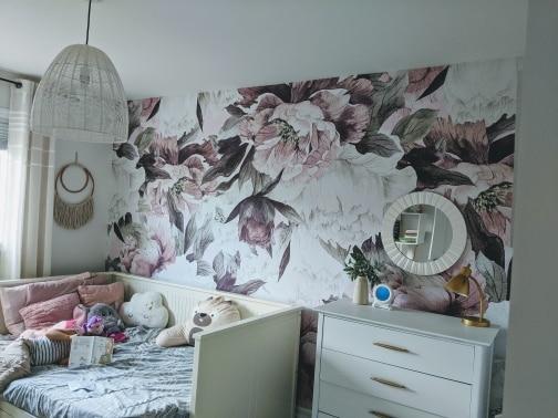 Oversized Floral Bloom - Mural Wallpaper NZ-Mural