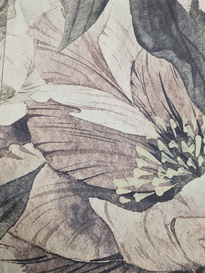 Oversized Floral Bloom - Custom Sized Wallpaper Mural (per m2)