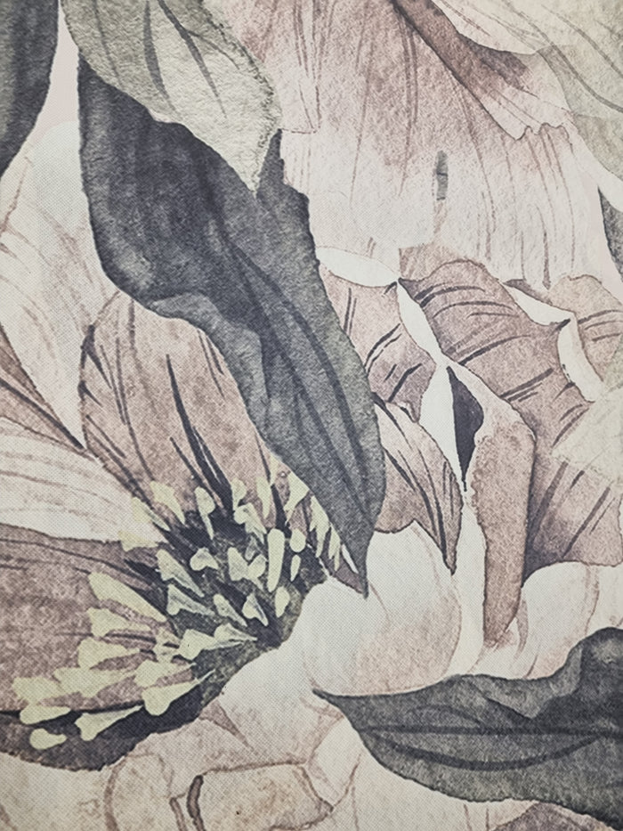 Oversized Floral Bloom - Custom Sized Wallpaper Mural (per m2)
