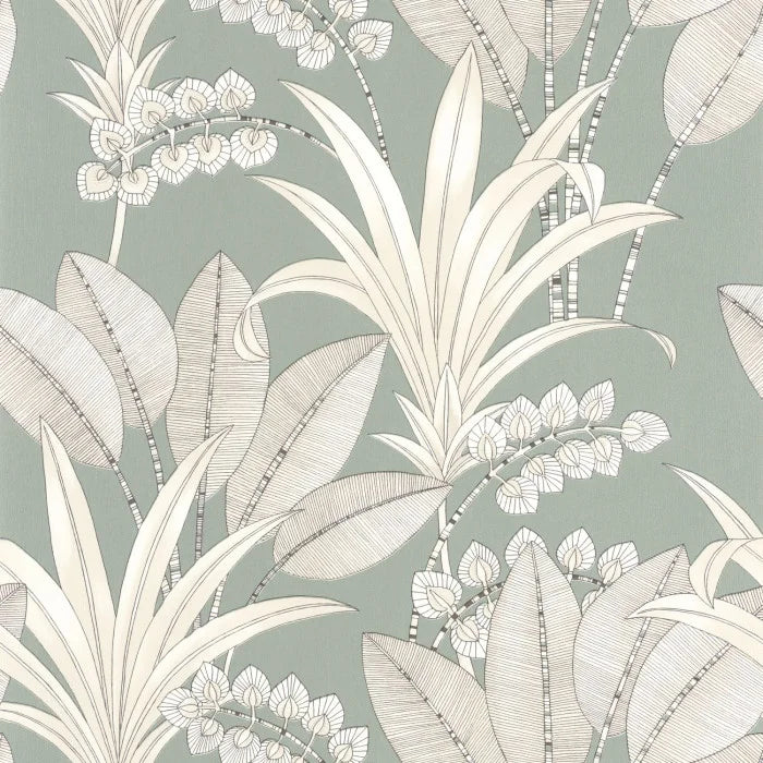 Palma Wallpaper - Powder Blue