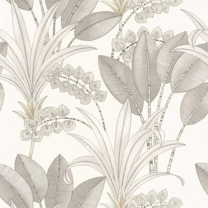 Palma Wallpaper - White
