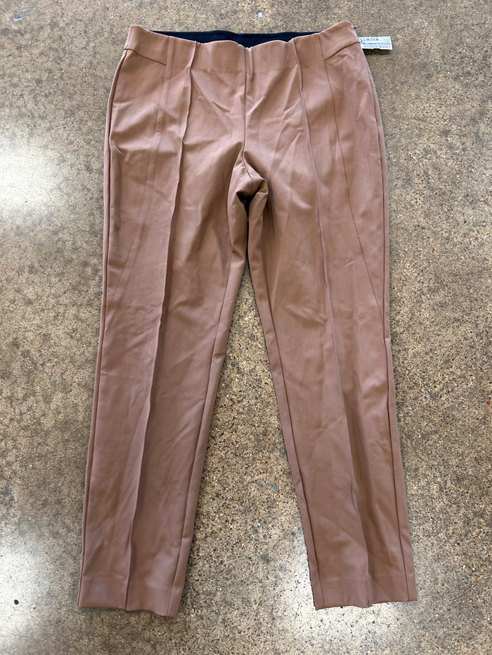 Pants Designer By Lafayette 148 In Brown, Size:12