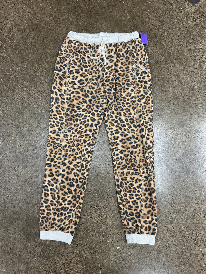 Pants Joggers By Pol In Animal Print, Size:S