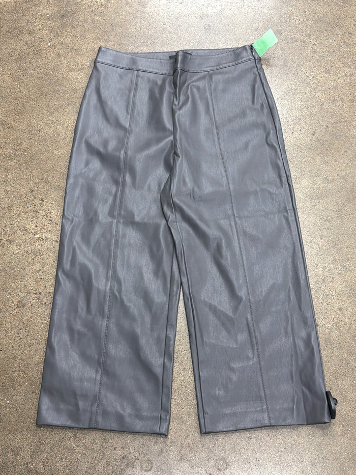 Pants Wide Leg By Ann Taylor In Grey, Size:10P