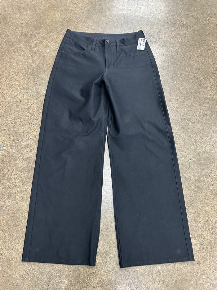 Pants Wide Leg By Lululemon In Black, Size:4