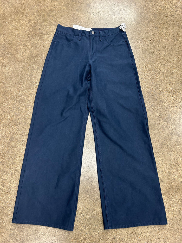 Pants Wide Leg By Lululemon In Navy, Size:4