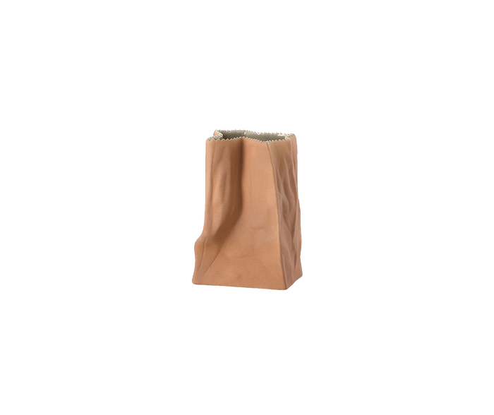 Paper Bag Vase - natural 14cm
