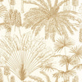 Paradisia Wallpaper - Blanc Or